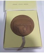 Israel State Chupa Wedding Solid Bronze Medal Coin  - $28.04