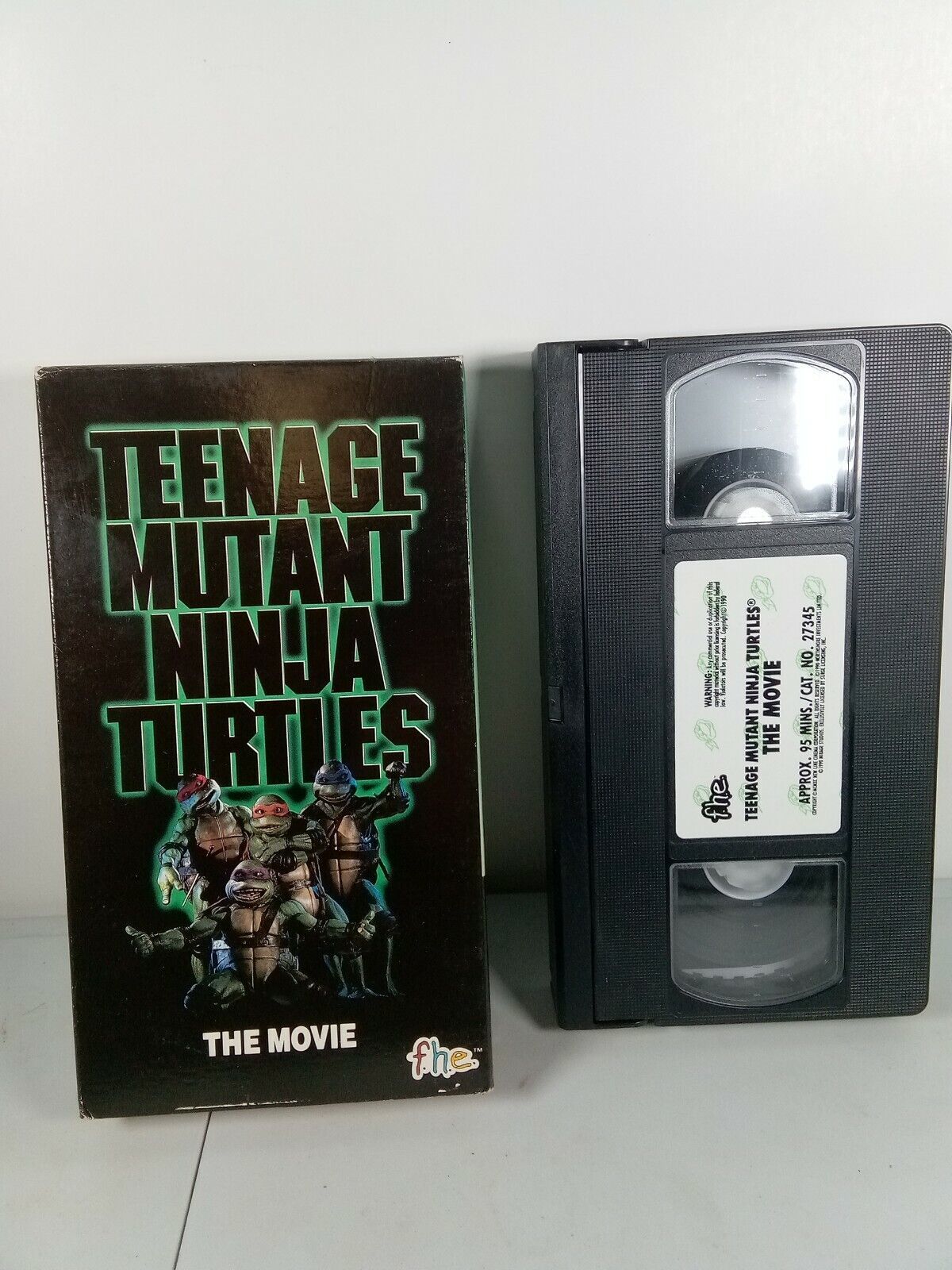 Teenage Mutant Ninja Turtles (VHS, 1990) TMNT FHE HTF RARE CULT - VHS Tapes