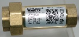 Watts 0072204 3/4 x 3/4 Inch Residential Dual Check Valve Backflow Preventer image 6