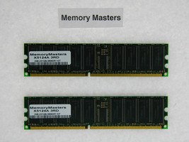 X5124A 2GB  (2x1GB) 184 pin PC2100 Memory Kit for Sun V60X V65X - $20.69