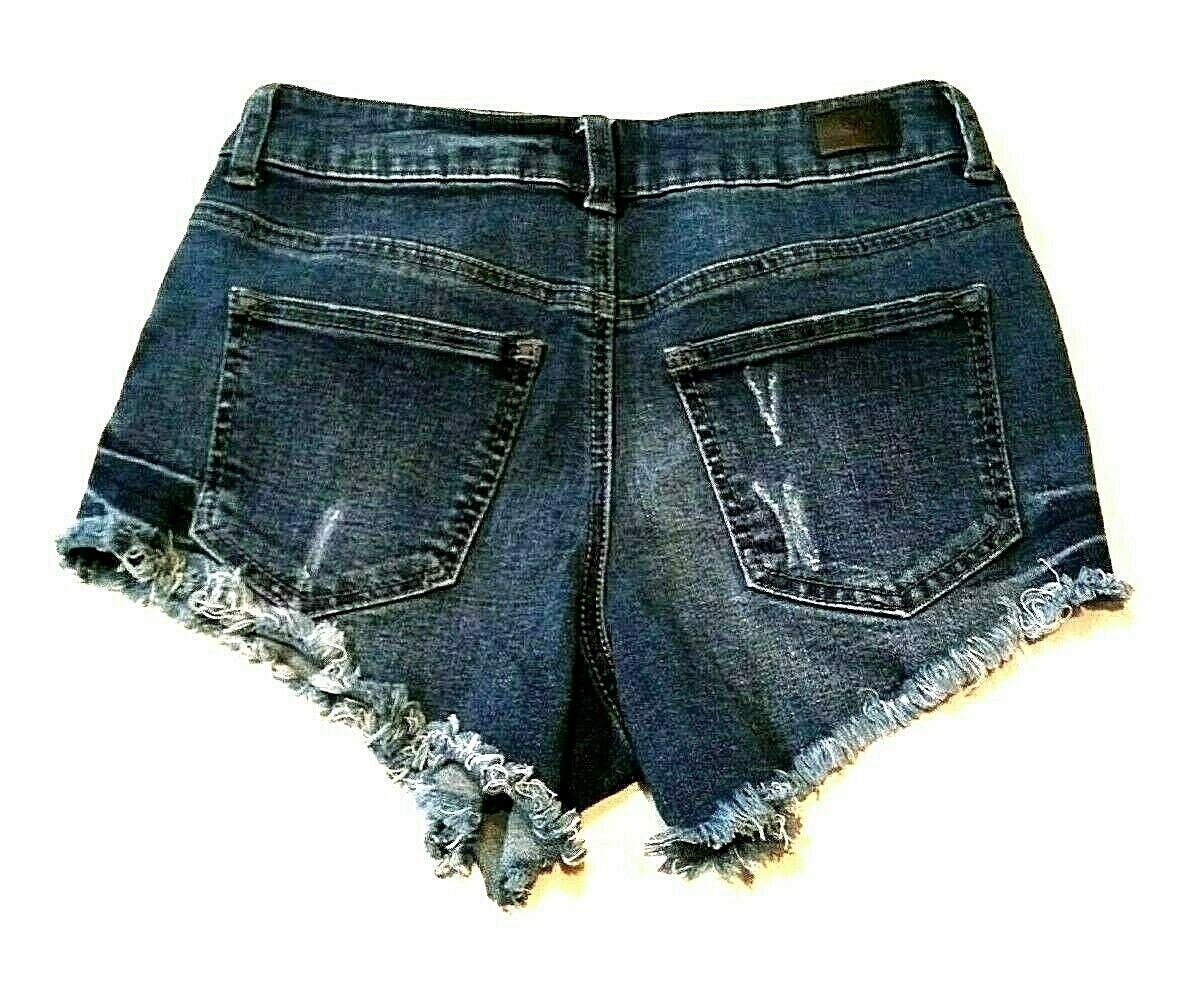 Celebrity Pink Juniors Jrs Booty Shorts Size 3/26 Distressed Torn ...