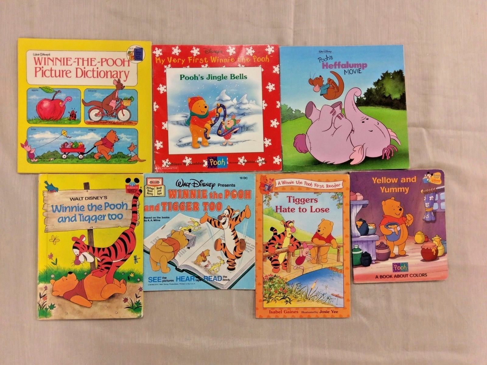 lot of 15 Winnie The Pooh children's books,including Out & About ...