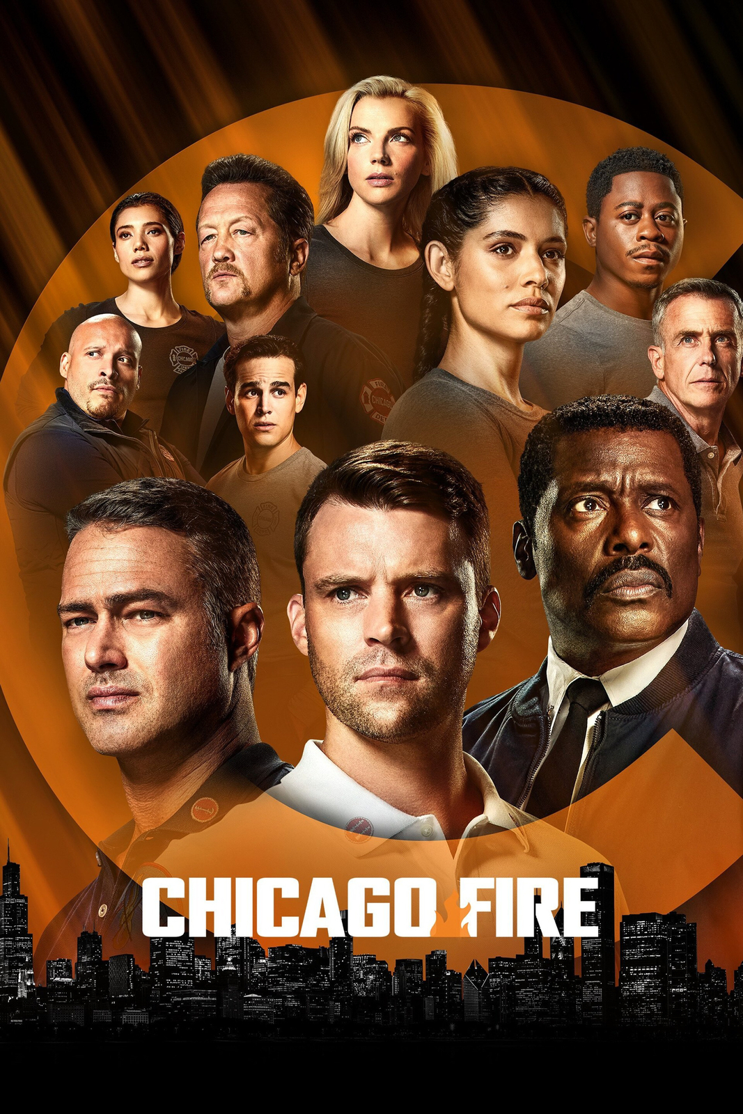 Chicago Fire Poster Season 11 TV Series Art Print Size 24x36 27x40 32x48