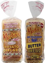Martin's Famous Pastry Potato Bread Variety Pack- 18 oz. Bags (2 Loaves) - $25.70