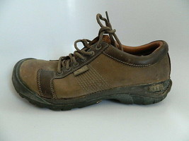 Men's Keen Tan  Lace Up Sneaker Shoes Rubber Bump Toe Size 13 - $39.99