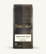 Peet's Fresh Roasted Coffee Whole Beans & Grinds - Decaf French Roast - $39.99