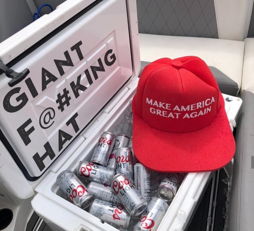 YUGE Foam MAGA Hat Make America Great Again Donald Trump GIANT MAGA Hat