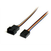 StarTech Cable FAN4EXT12 12inch 4 Pin Fan Power Extension Cable Male/Fem... - $43.67