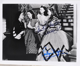 Sc 1666 evelyn keyes   ann rutherford   gone with the wind 8x10  1 15 22 apop bk 466 73 thumb200