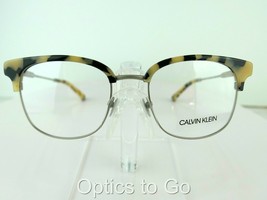 CALVIN KLEIN ck 8060 (107) Cream Tortoise  52 X 19 140 mm Eyeglass Frame - $33.98