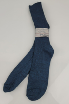 Vintage CAMP Super Buoyant Blue Mens Dress Socks Orlon Acrylic Fuzzy USA... - $39.59