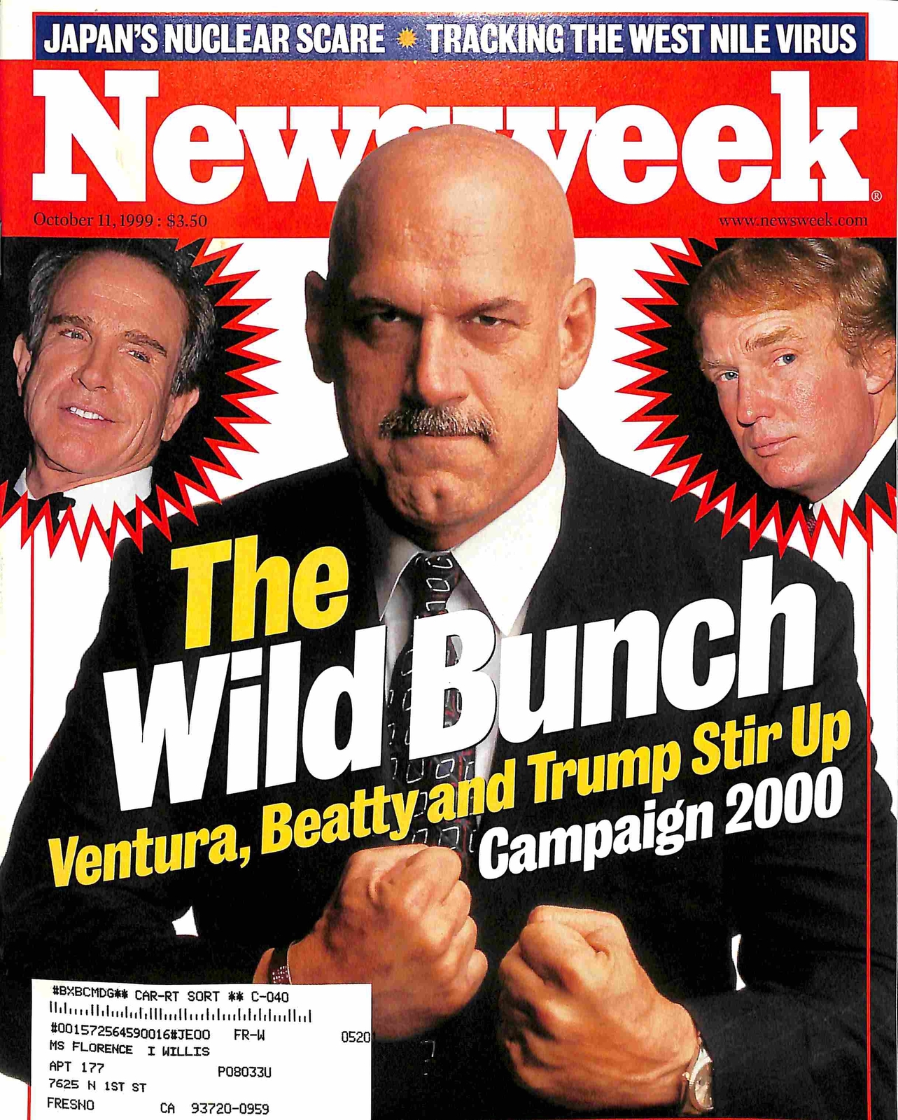  Newsweek October 11 1999 Magazine Back Issues