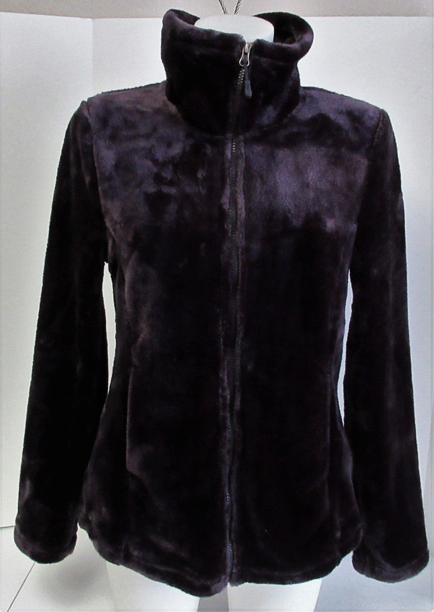 32 Degree Heat Women's Plush Jacket Eggplant (Plum) Medium Coats & Jackets