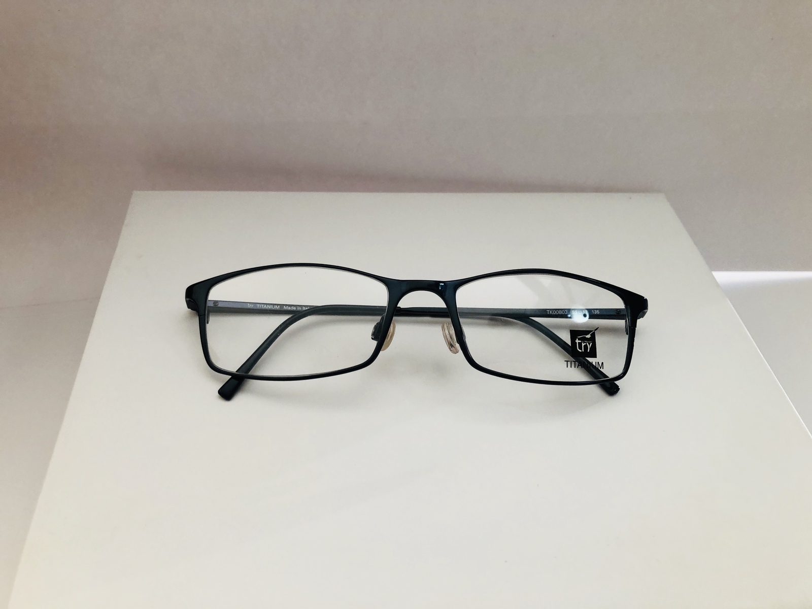 Try Titanium Eyeglasses Eyeglass Frame TK00803 Black - Eyeglass Frames