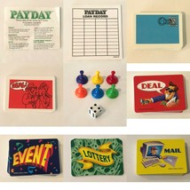 Pay Day Board Game Replacement Parts Pieces Choice Cards Die Tokens Instructions - $4.99+