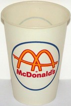 Vintage paper cup McDONALDS golden arches early one unused new old stock n-mint+ - $8.09