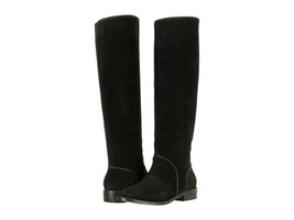 Women's UGG® Gracen Suede Block Heel Riding Boots, 1017344 Sizes 6-8.5 Black - $199.95