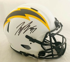 JOEY BOSA SIGNED CHARGERS FS LUNAR ECLIPSE SPEED AUTHENTIC HELMET BECKETT COA image 1