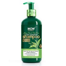 WOW  Skin Science Green Tea &amp; Tea Tree Anti-Dandruff Shampoo 300ml - $19.99