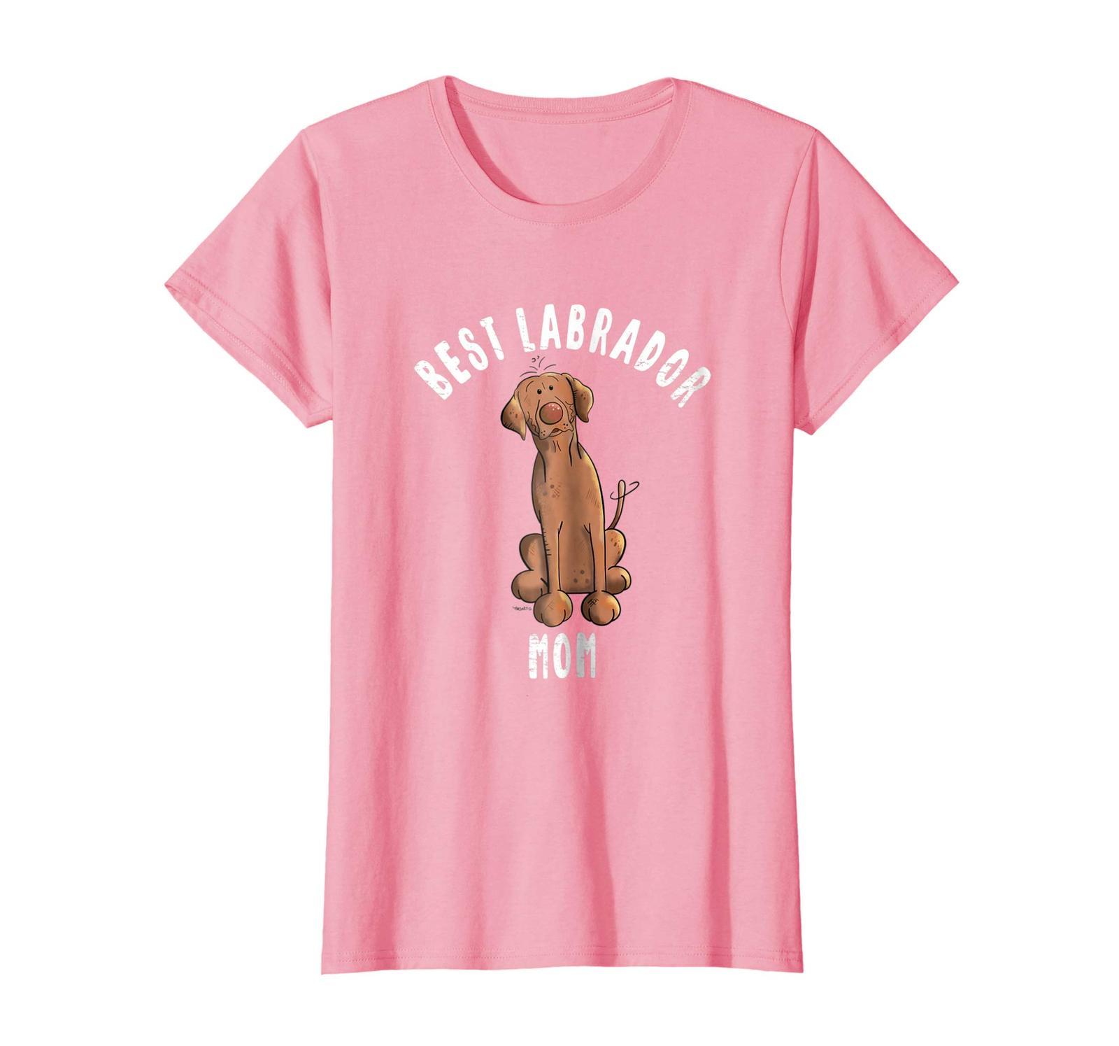 Dog Fashion - Best Labrador Mom Shirt I Chocolate Retriever Dog Gift Wowen