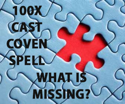 100X FULL COVEN CAST FIND WHAT&#39;S MISSING IN YOUR LIFE EXTREME Magick WITCH  - $99.77