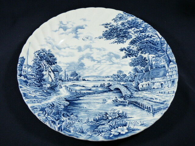Primary image for Staffordshire England BlueBrook  Dinner Plate 9.75"