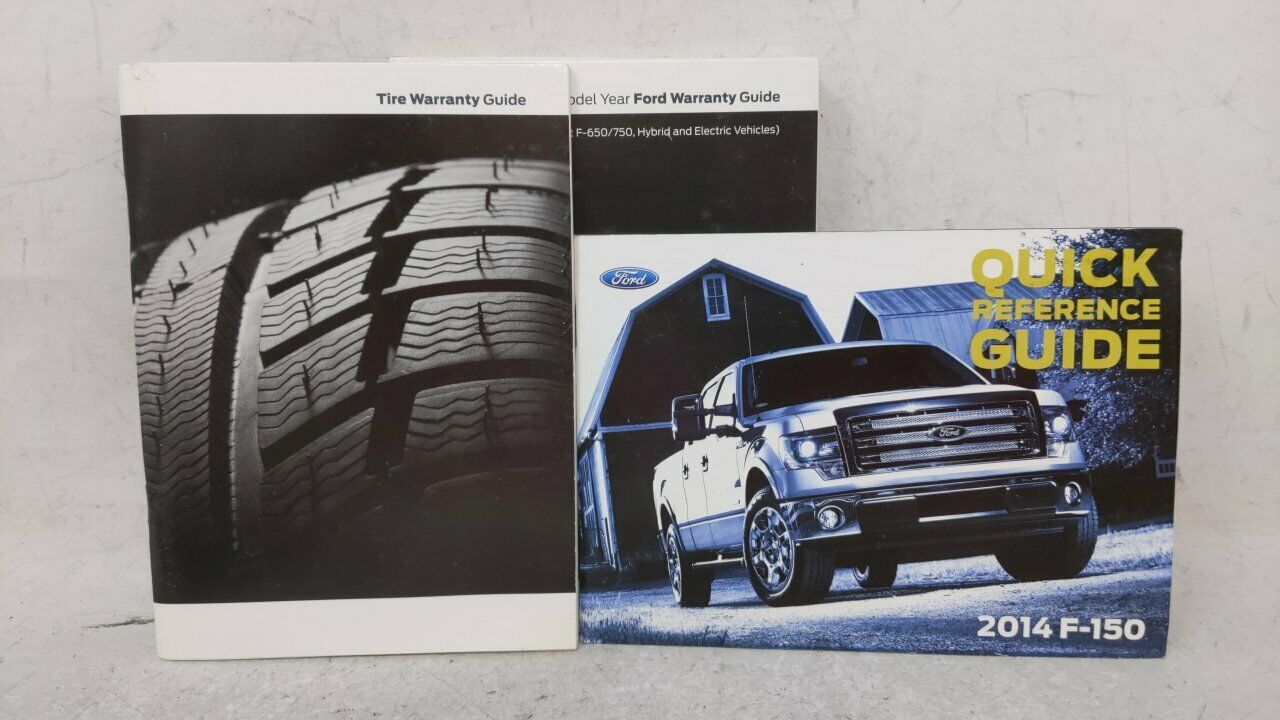 2014 Ford F150 Owners Manual 53650 Owner & Operator Manuals