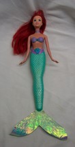 Walt Disney The Little Mermaid ARIEL 14" Plastic Toy Doll MATTEL 2007 - $16.34