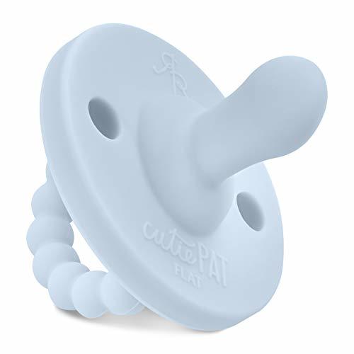 Ryan and Rose Cutie PAT Pacifier Blue Flat Other