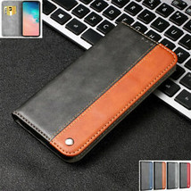 For Samsung S7 S8 S10 5G A8 2018 Magnetic Flip Leather Wallet Stand Case Cover - $53.95