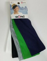 Scunci Wide Stretchy Hairbands Head Wrap 5 pc #16255 - $7.99