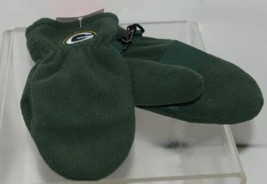 Reebok NFL Licensed GreenBay Packers Fleece Toddler Green Mittens image 1