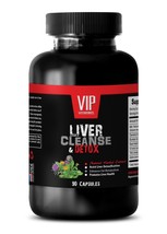 liver detox cleanse LIVER DETOX &amp; CLEANSE milk thistle and dandelion cap... - $15.85