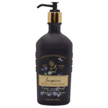 Bath &amp; Body Works Aromatherapy INSPIRE Violet Sandalwood Body Lotion 6.5... - $16.05