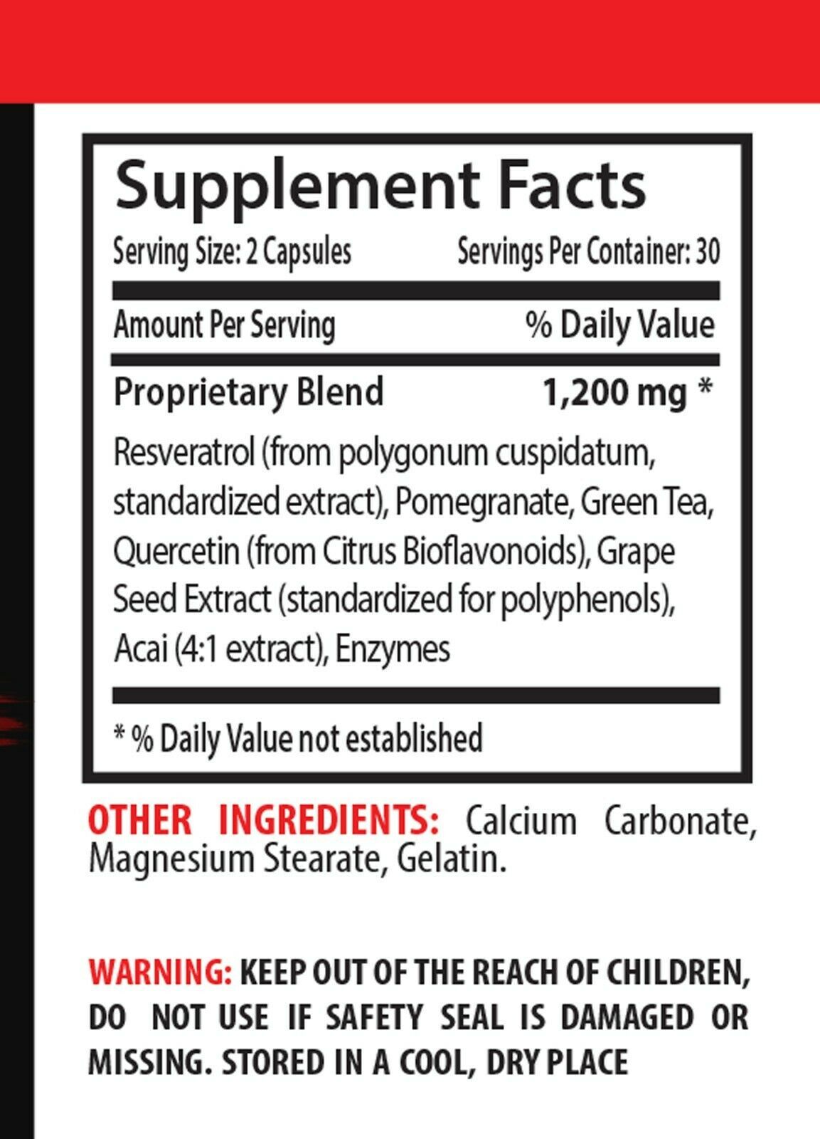 lower blood pressure fast WINE EXTRACT COMPLEX resveratrol bulk