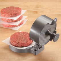 Expert Manual Burger Press Stuffed Hamburger Patty Maker Aluminum Grill ... - $48.04