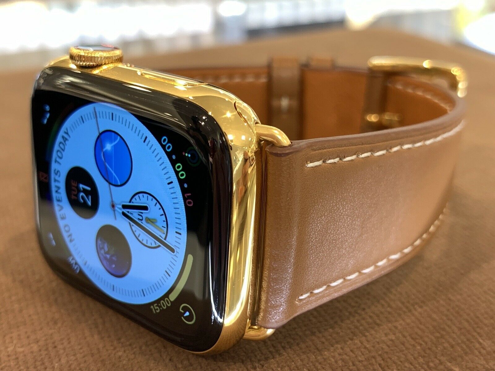 apple watch series 5 gold stainless steel 40mm