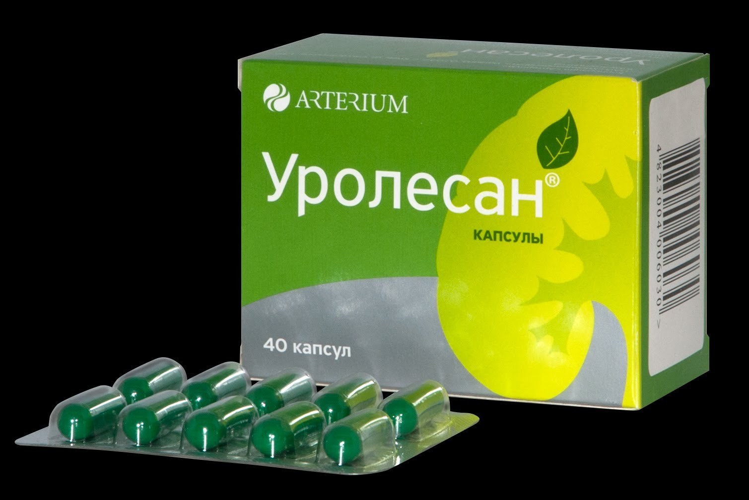 Urolesan 40 Capsules Pyelonephritis Dyskinesia of The Gallbladder ...