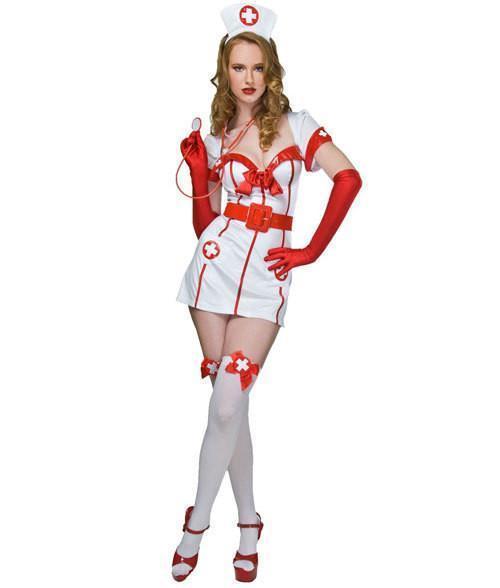 Naughty Sexy Nurse Cosplay Halloween Costume - Other Clothing, Shoes ...