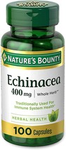 Echinacea by Nature's Bounty, 400mg Echinacea Capsules for Immune Support 100. - $7.99