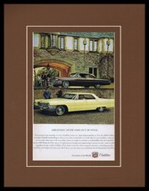 1963 Cadillac Sedan de Ville Framed 11x14 ORIGINAL Vintage Advertisement  - $44.54
