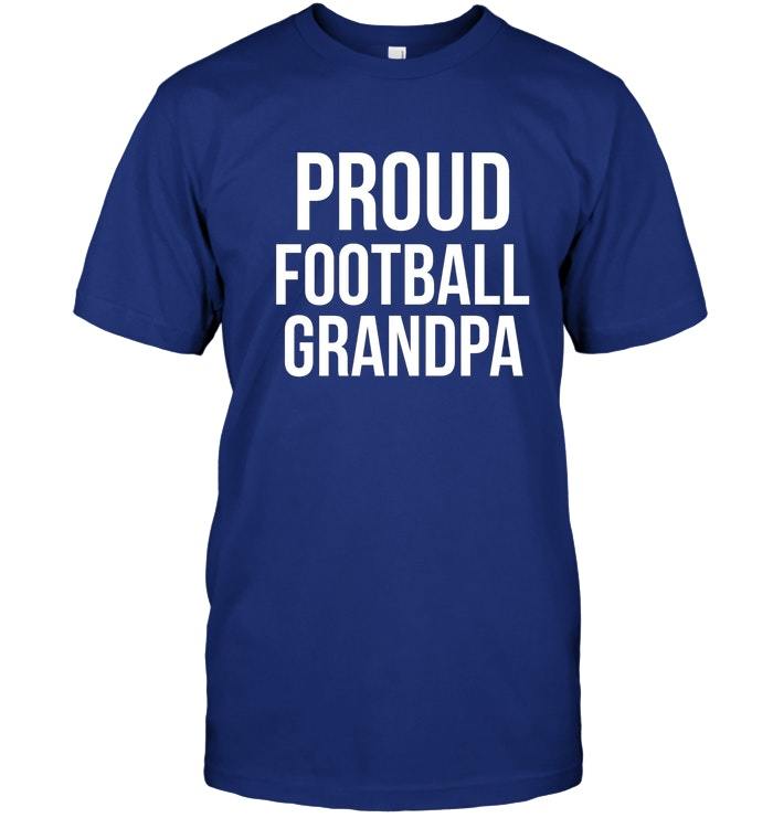 Football Grandpa Shirt Proud Grandparent Tee TShirts