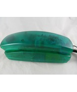 Vintage 80s 90s Aquatone Clear Transparent Green Phone Buttons Corded Wo... - $39.59