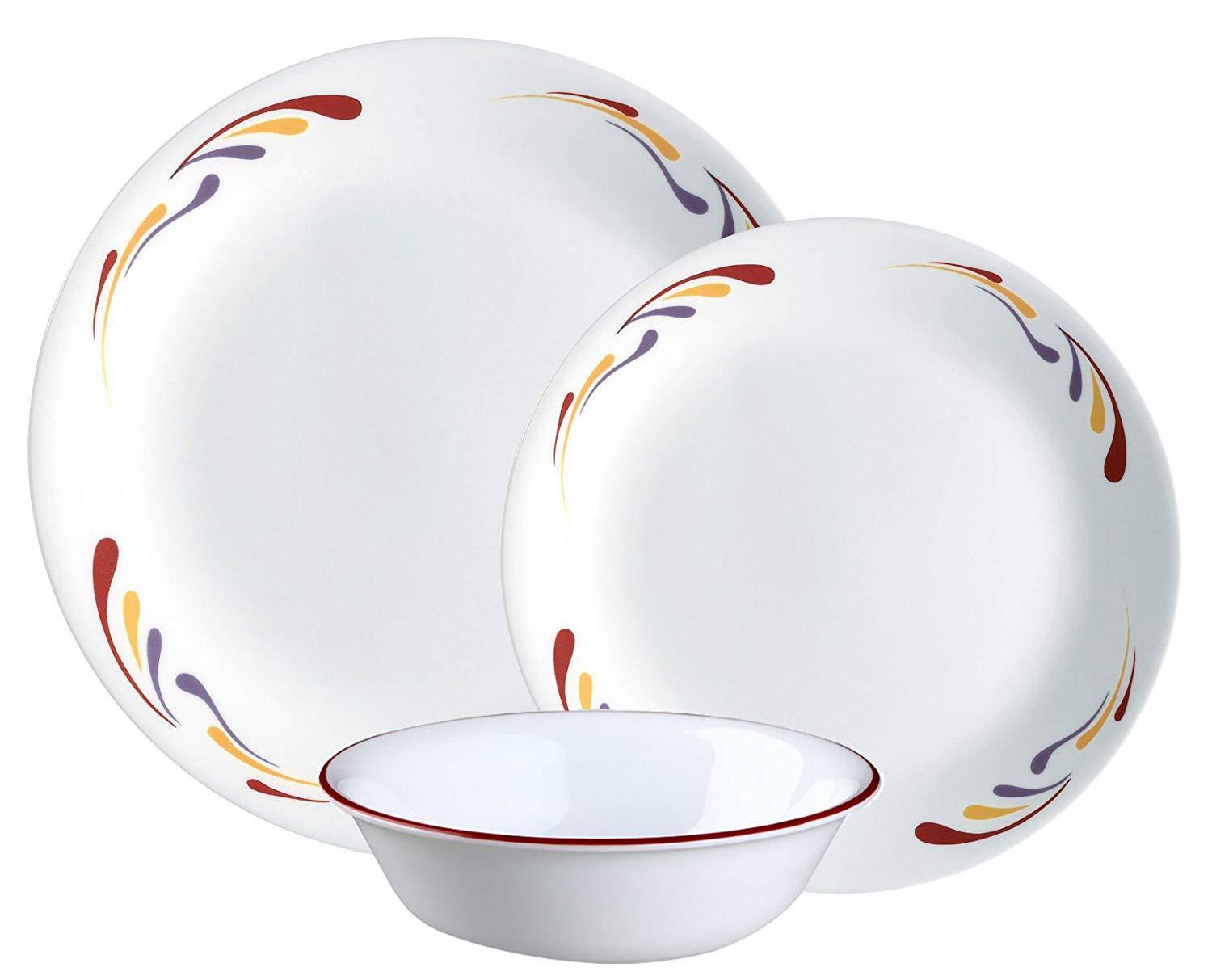 Corelle 12pc Dinnerware Set Celebration Dinner Service Sets