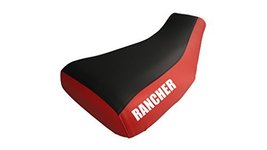 Honda Rancher TRX 420 Red & Black Honda Rancher Logo Seat Cover 2015 To 2017 - $49.99
