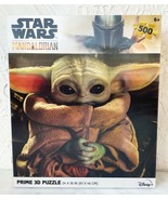 Star Wars The Mandalorian Baby Yoda Disney+ Prime 3D 500 Piece Puzzle 24... - $20.85