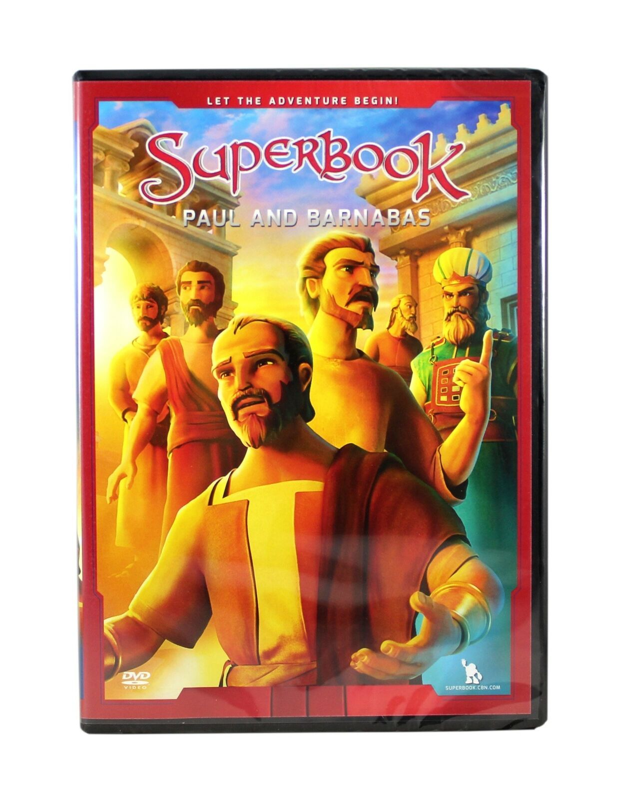 Superbook Season 4 Paul And Barnabas NEW DVD Chris Joy Gizmo Courage ...