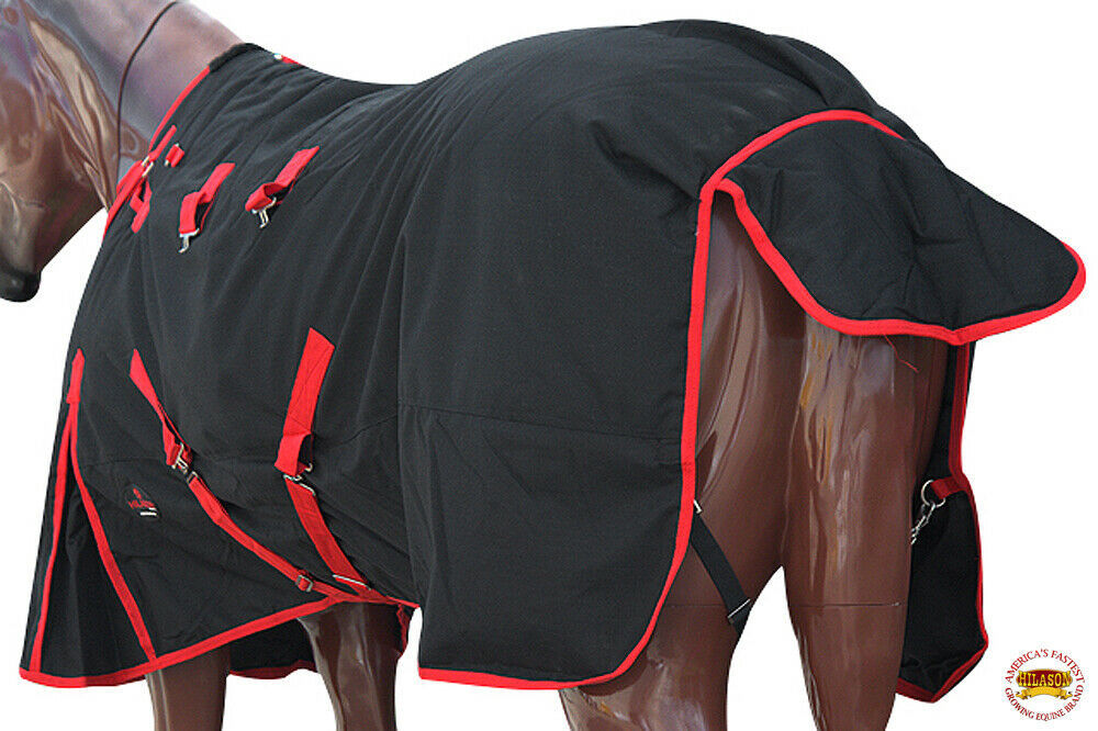 68" Hilason 1200D Waterproof Poly Turnout Horse Winter Belly Wrap