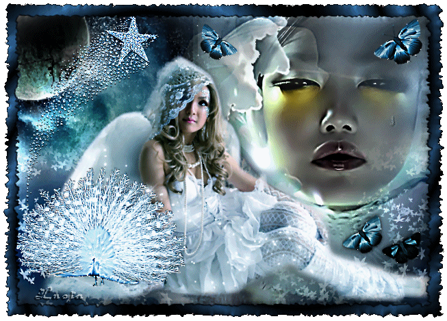 Show full-size image of FREEBIE with  $15  purchase *** One Card*** Mystical Angel of Winter READING** O