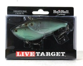 1 Count Live Target Bait Ball Series 4" Green Ghost 1 7/8 Oz Threadfin Shad
